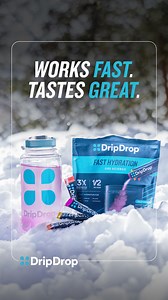 Defeat dehydration at the source with DripDrop — doctor-developed to hydrate you faster than water alone with 3x electrolytes vs the leading sports drink, plus key vitamins for health and wellness. | DripDrop