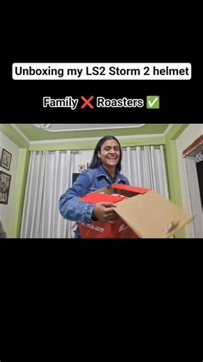 Watch full video on my channel💞 #ls2helmets #storm2helmet #funny #roast