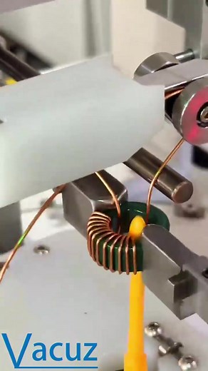 Vacuz Single Station Common Mode Toroidal Inductor Core Automatic Crochet Hook Winding Machine Price #Vacuz #StatorWindingMachine​​​​​ #ToroidalWindingMachine #CoilWindingMachine #InductorWindingMachine #TransformerWindingMachine #WindingMachine​​​​​ #VacuzMachine | Vacuz Machine Factory