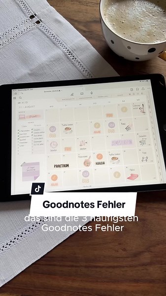 Häufige Goodnotes Fehler und wie man sie behebt