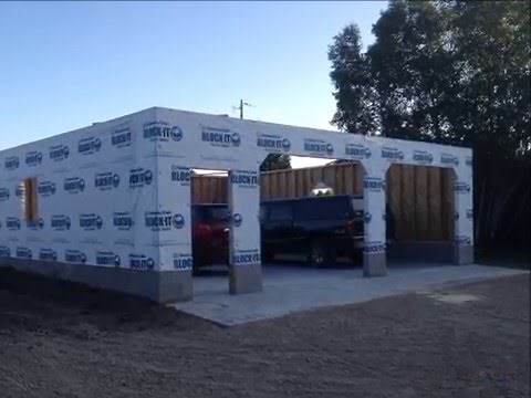 32' x 32' Garage Build Slide Show