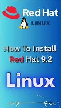 Red Hat Linux installation process #linux #vmware #tutorial #shorts