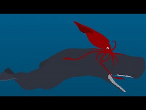 Sperm whale vs colossal squid