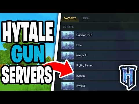 BEST Gun Hytale Servers! (Hytale Multiplayer)