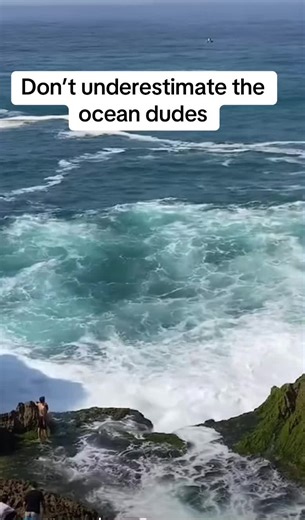 Rogue waves are unusually large and unpredictable ocean waves that can appear suddenly, often exceeding twice the height of surrounding waves. They pose significant danger to ships and even people on shore. The ocean can make things serious I’m an instant. Definitely learn how to read waves (from a distance) then learn how to surf. This will teach you aspects of currents, ocean patterns, different kinds of swells and waves while also teaching you strong swimming skills. Get out there and know wh