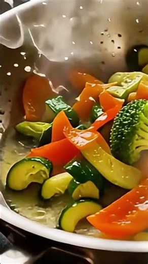 🔥 Steam and Sizzle Dance | Slow Motion Wok Symphony