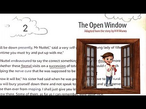 The Open Window English Class 6 The Magic Carpet | Full Chapter 2 the open window in hindi