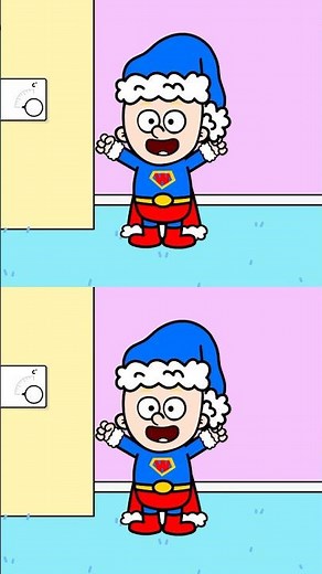 Wait a minute, Super Santa! 🙀 - Hooray for children's songs! #funnysongs #christmassongs #christmas