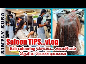 Hair coloring a complete guide in tamil | My hair transformation | NO BLEACHING