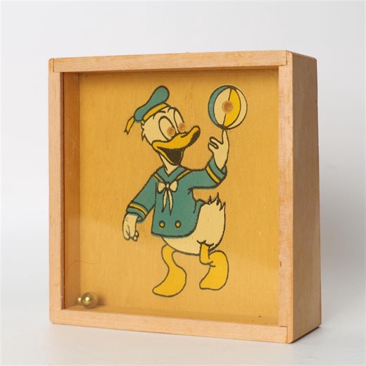 Vintage Donald Duck Dexterity Maze Ball Game, Wooden Labyrinth Puzzle, Retro Disney Collectible Toy - Etsy