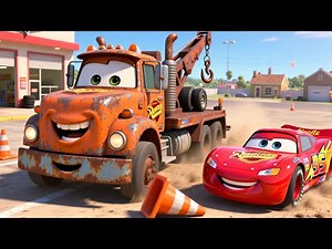 Mater's Backward Driving School Adventure