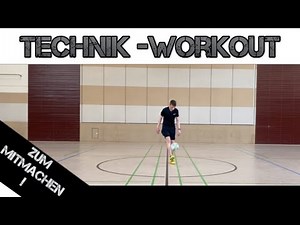 15 MINUTEN TECHNIKWORKOUT ZUM MITMACHEN! | Trainiere deine Technik als Fußballer zu Hause!