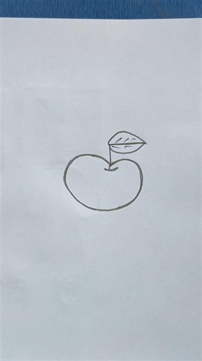 Apple 🍎🍎 drawing #rongdhonuartanddrawing #shorts #reels