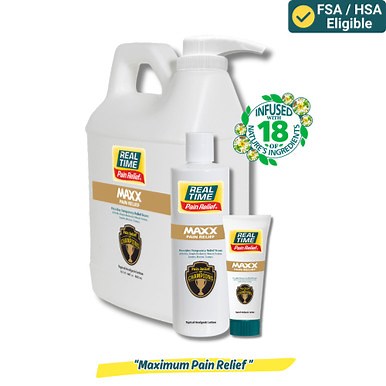 MAXX Pain Relief Lotion | Real Time Pain Relief