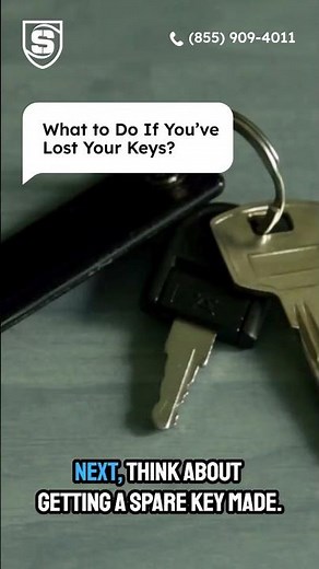 What to Do If You’ve Lost Your Keys