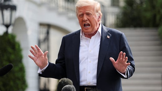President Trump approval rating: Latest numbers show nine-point drop in one poll