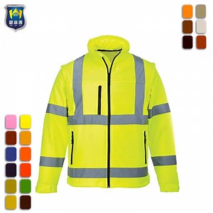 [Hot Item] Hi-Vis Soft Shell Jacket Workwear Jacket