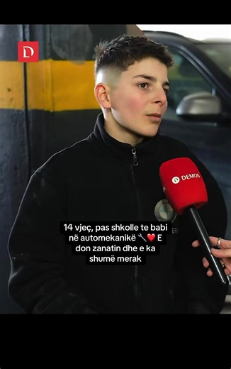 14 vjeç automekanikë: djali mëson zanatin pas shkollës