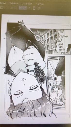 I draw the same page like 10 times 😭#manga #mangaka #mangaartist #comicartist #drawing #comic