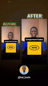 Before and After... CODES 3 masu muhimmancin gaske da ya kamata kowa ya sani. #halbrain | Haruna Abubakar Liye