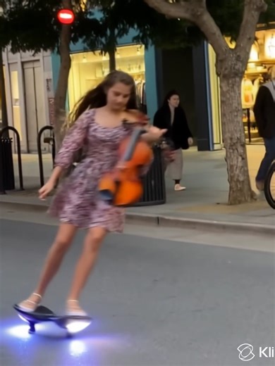 She made a quick exit