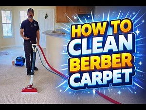 How To Clean Berber Olefin Carpet Like a Professional!