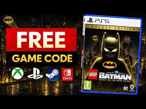 How to get LEGO Batman: Legacy of the Dark Knight for FREE (Xbox, PS5, PC, Steam, Switch)