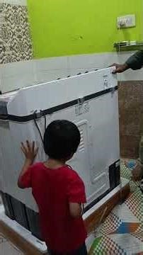 Voltas Beko Semi automatic washing machine 14 kg unboxing