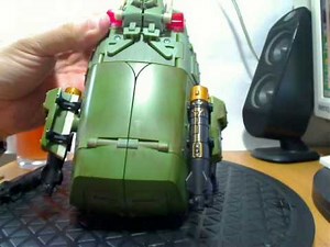 Japanese Transformers Animated Leader Class Ironhide (AKA Bulkhead)