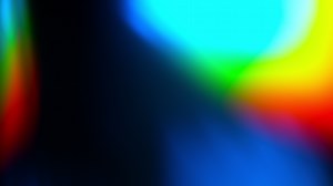Download Prism Rainbow Light Flares Overlay on Black Background for free