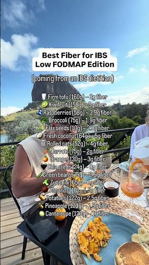 Best Fiber for IBS (Low FODMAP Edition)⤵️