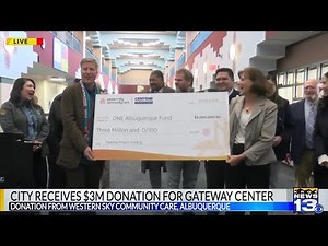 Albuquerque opens first phase of Gateway Center | News Conference