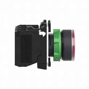 XB5AW34B5 - red flush complete illum pushbutton Ø22 spring return 1NO 1NC 24V | Schneider Electric Philippines