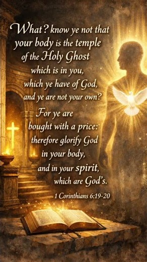 The Bible Said THIS About Your Body… (Most People Ignore It) | 1 Corinthians 6:19–20