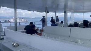 DEMONSTRATION EXERCISE Philippine maritime law enforcement and emergency response agencies conducted a high-level demonstration exercise under Exercise Alalayan 2025, showcasing a coordinated response to various maritime threats and emergencies. Held off the coast of Lapu-Lapu City, the simulation included scenarios, such as drug smuggling interdiction, fire at sea, man overboard, search and rescue (SAR), and medical evacuation (Medvac). The exercise aims to test interagency coordination between