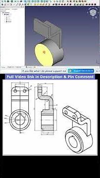 FreeCAD Part Modeling Tutorial | #cad #freecad #freecadpartdesign #freecadtutorial