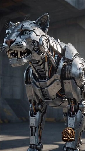 🐱🔥 Ball to Robotic Cat Transformation | Ultra Realistic CGI #robot #media #transformation