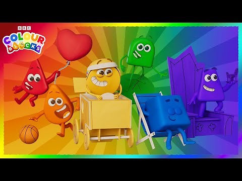 Meet the Colour Squad! | Learn Colours| @colourblocks