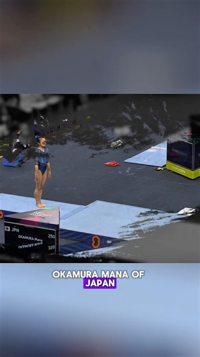 pt.1_ Okamura Mana - Beam Routine | World Championships 2025 #gymnast #sports #worldchampionship