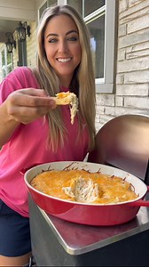 This crack chicken dip is creamy, cheesy, and straight-up addictive.🔥 Don’t say I didn’t warn you.🤤 | Girl Gone Grilling