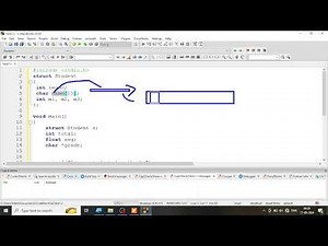 1 SEM BCA C Programing Part B Ex 7 : Create student structure and display total, average and grade.