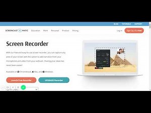 How To Use Screencast-O-Matic screen recording