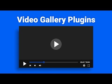5 Best Video Gallery WordPress Plugins