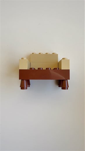 What do you think of this LEGO sofa? 🛋️ #LEGO #LEGOCreations #LEGOBuild #LEGODESIGN #LEGOFurniture