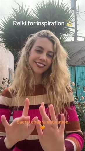 Reiki for inspiration 🧡 sacral chakra activation