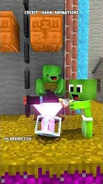 HELP MIKEY'S FAMILY TO ANSWER THE QUESTION ABOVE ⁉️ #minecraft #roblox #shorts