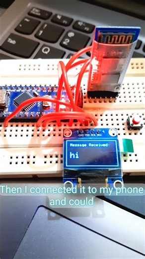 How to use HC-05 Bluetooth module #shorts #arduino #bluetooth #smartphone