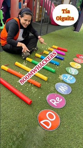 Boomwhackers! Geniales para tocar muchas canciones ! #iniciaciónmusical #boomwhackers #preescolar