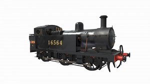 LMS Fowler 3F 'Jinty' Locomotive - 3D model by Conor Norwood (@ConorNorwood)