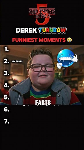 STRANGER THINGS SEASON 5 DEREK FUNNIEST MOMENTS 😂 #strangerthings